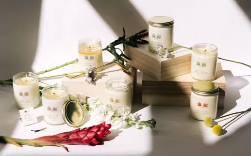 Candles from Local DC Shop Handmade Habitat