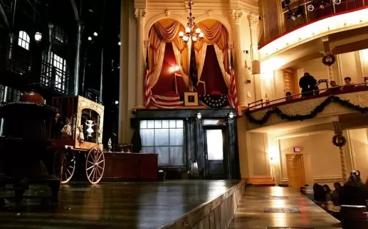 @roostandwander - President Lincoln's booth at Ford's Theatre - Historic site in Washington, DC